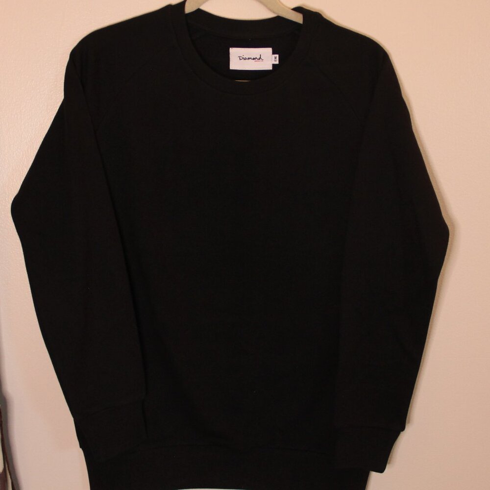 Diamond Supply Co. | Black Crewneck Sweater (Size M)